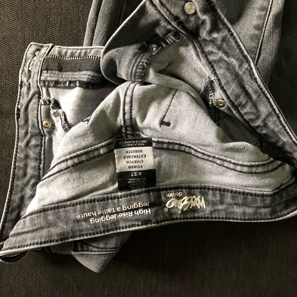 High rise jeggings